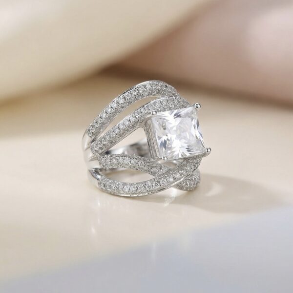 Anillo en Rodio ZANC01-109