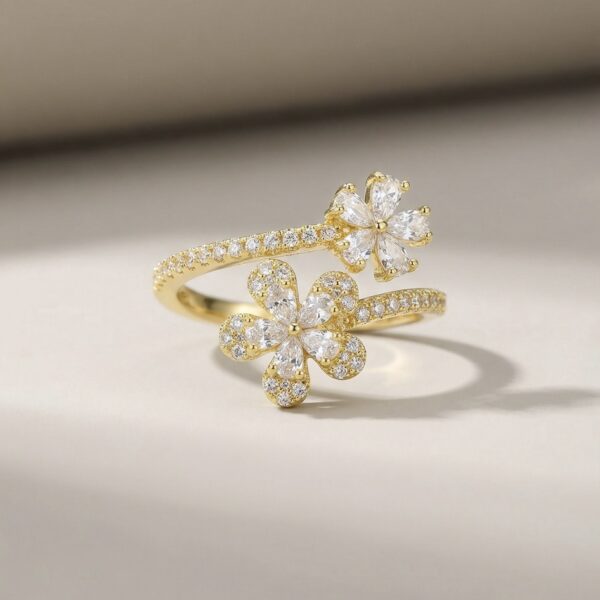 Anillo Flor Cruzada ZANC01-71