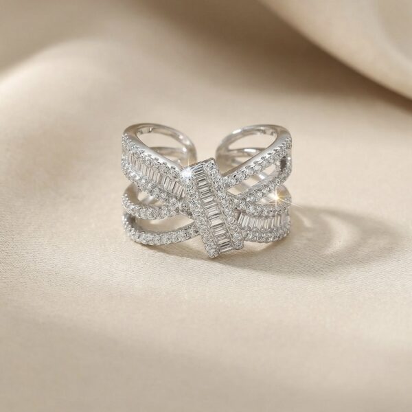 Anillo en Rodio ZANC02-19