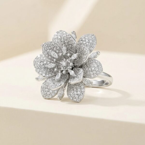 Anillo en Rodio ZANC02-21P