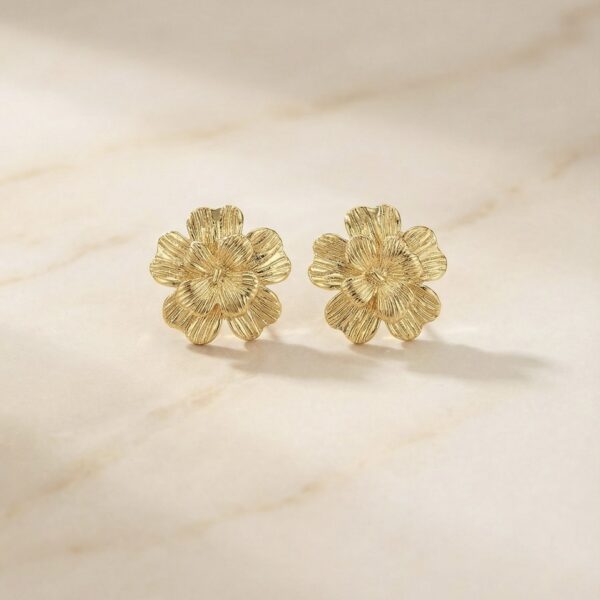 Aretes en Rodio Dorados ZARC01-114