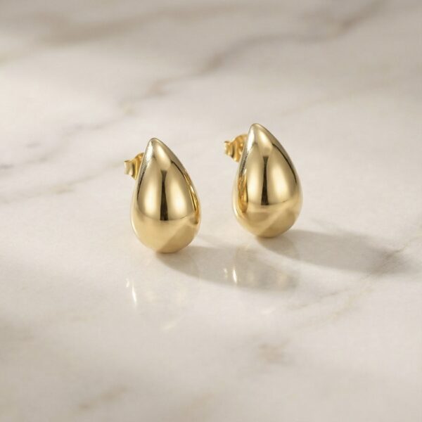 Aretes en Rodio Dorados ZARC01-125