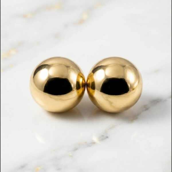 Aretes en Rodio Dorados ZARC01-130