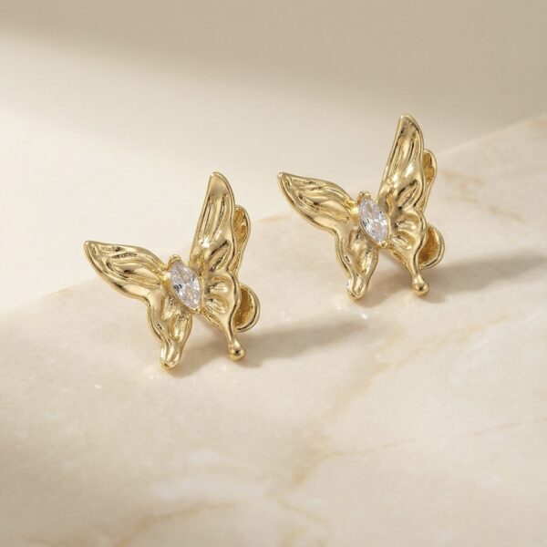 Aretes en Rodio Dorados ZARC01-132