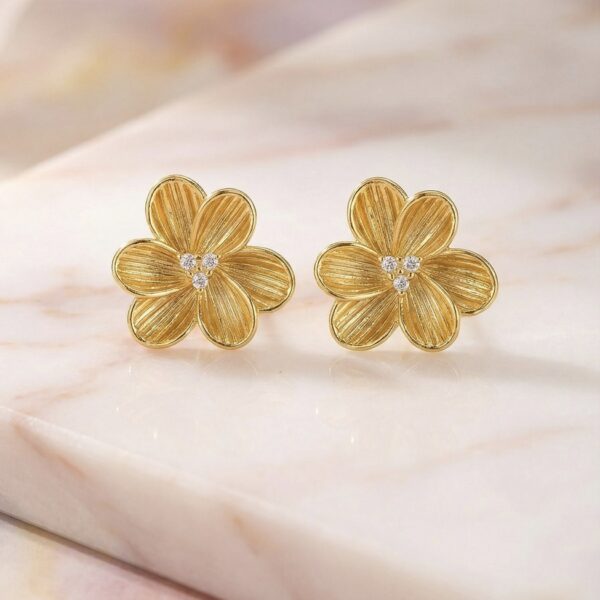 Aretes en Rodio Dorados ZARC01-138