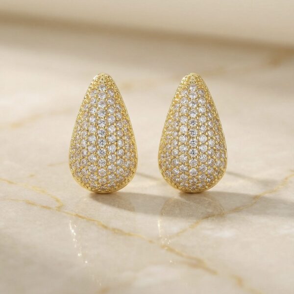 Aretes en Rodio Dorados ZARC01-160