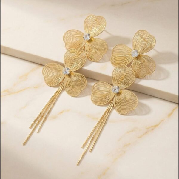 Aretes en Rodio Dorados ZARC01-161