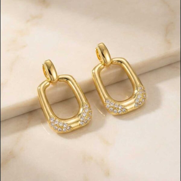 Aretes en Rodio Dorados ZARC01-166