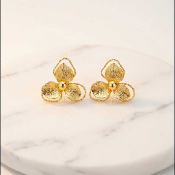 Aretes en Rodio Dorados ZARC01-169