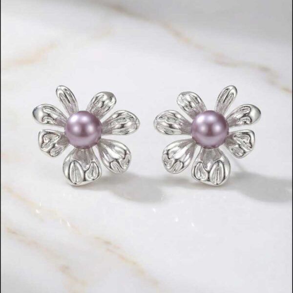 Aretes en Rodio Plateados ZARC01-176