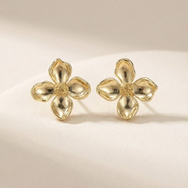 Aretes en Rodio Dorados ZARC01-177