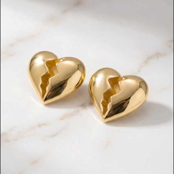 Aretes en Rodio Dorados ZARC01-182