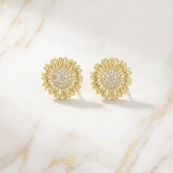 Aretes en Rodio Dorados ZARC01-185