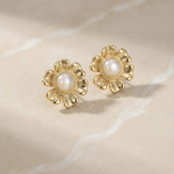 Aretes en Rodio Dorados ZARC01-186