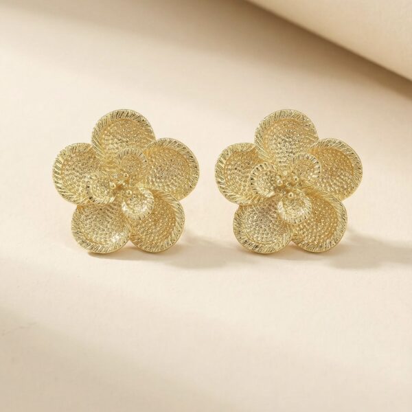 Aretes en Rodio Dorados ZARC01-187