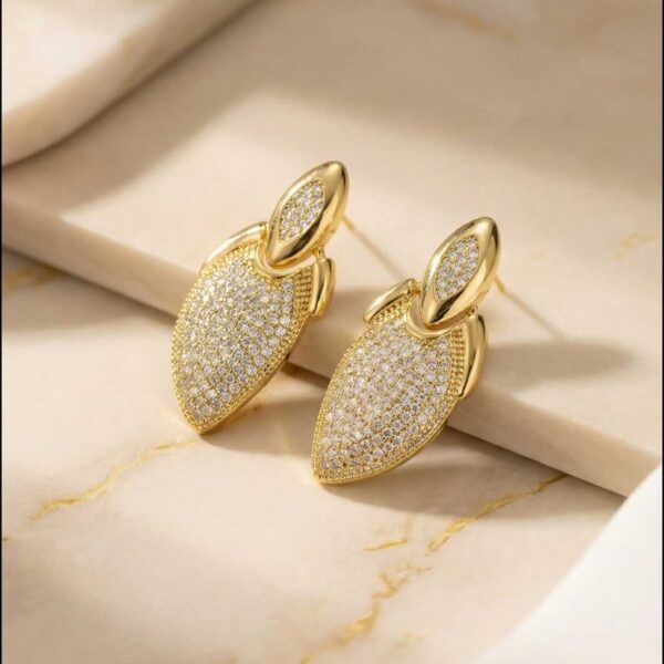 Aretes en Rodio Dorados ZARC01-198