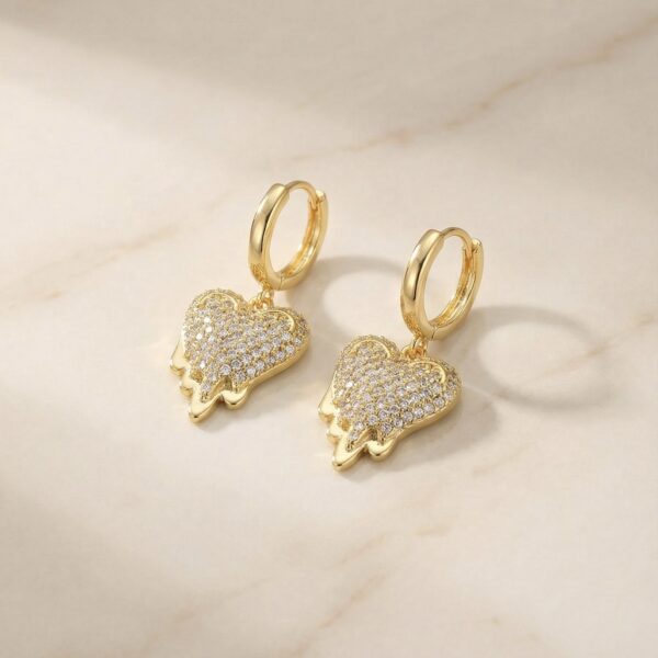 Aretes en Rodio Dorados ZARC01-200