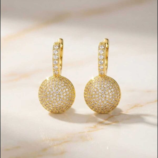 Aretes en Rodio Dorados ZARC01-204