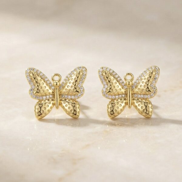 Aretes en Rodio Dorados ZARC01-211