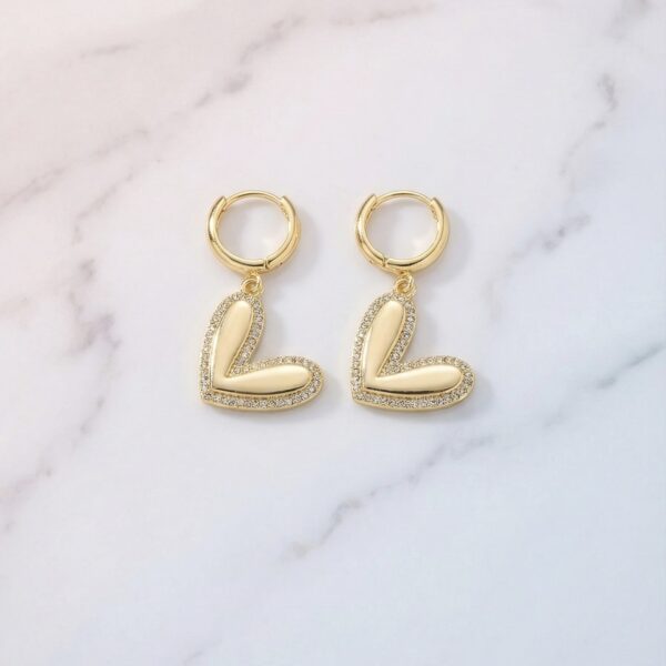 Aretes en Rodio Dorados ZARC01-213