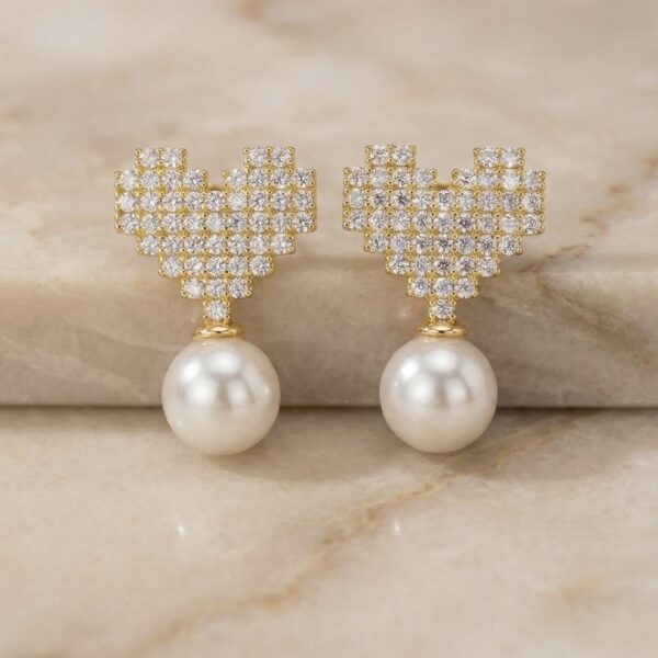 Aretes en Rodio Dorados ZARC01-311