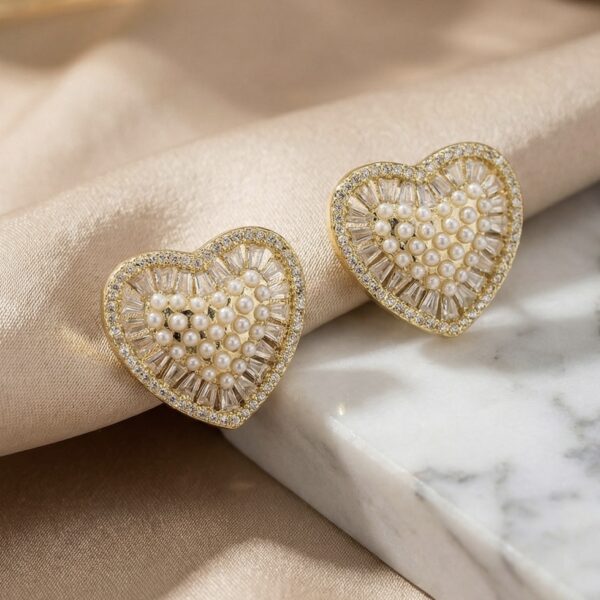 Aretes en Rodio Dorados ZARC01-323