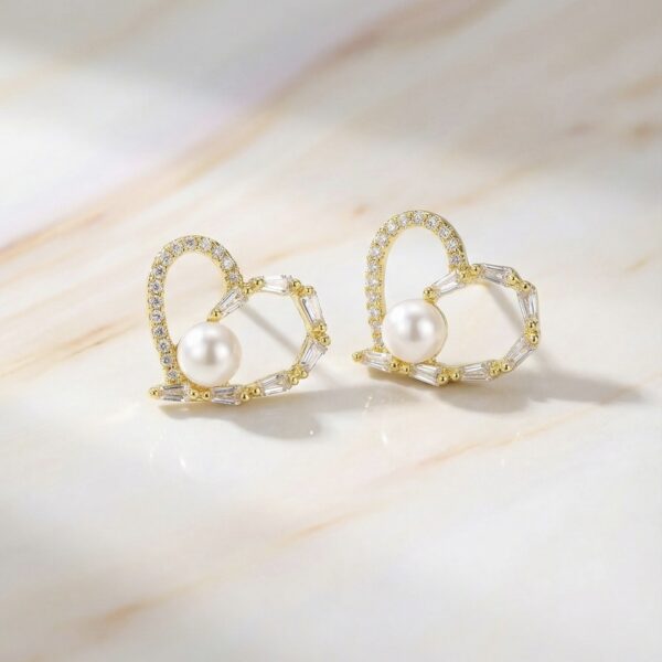 Aretes en Rodio Dorados ZARC01-345