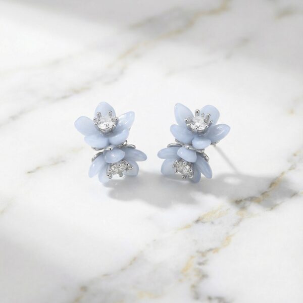 Aretes en Resina Azules ZARC01-559