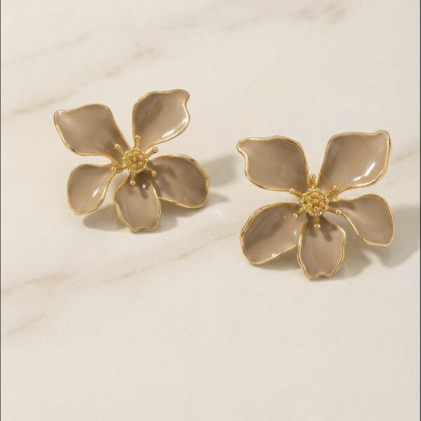 Aretes en Rodio Café ZARC01-677.C