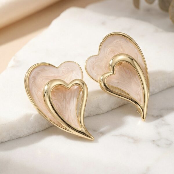 Aretes en Rodio Rosados ZARC01-685