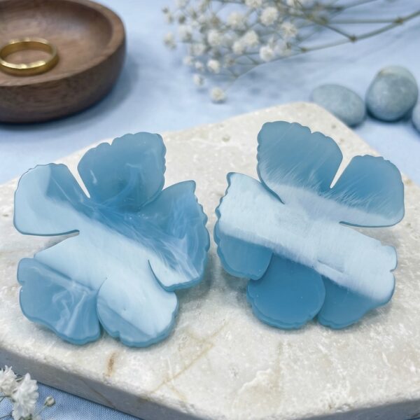 Aretes en Resina Azules ZARC03-115.A