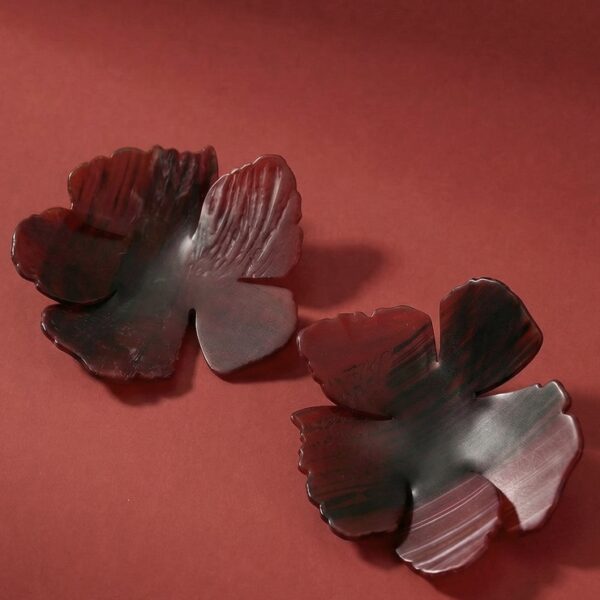 Aretes en Resina Vinotintos ZARC03-115.V