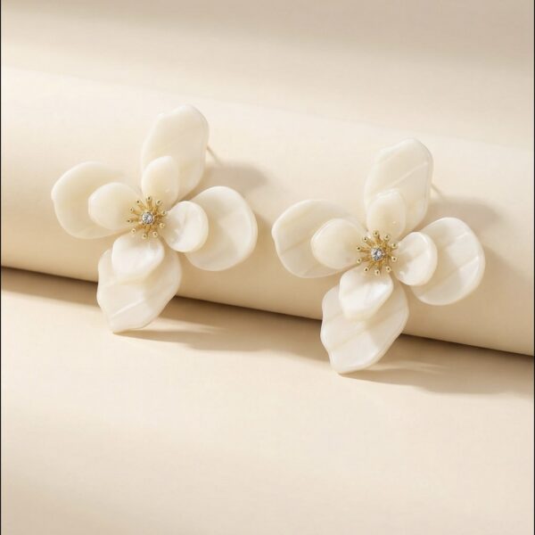 Aretes en Resina Beige ZARC03-117.B