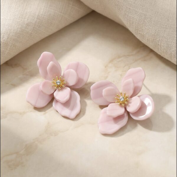 Aretes en Resina Rosados ZARC03-117-R