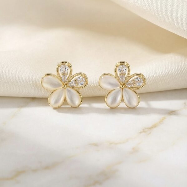 Aretes en Rodio Dorado ZARC03-26