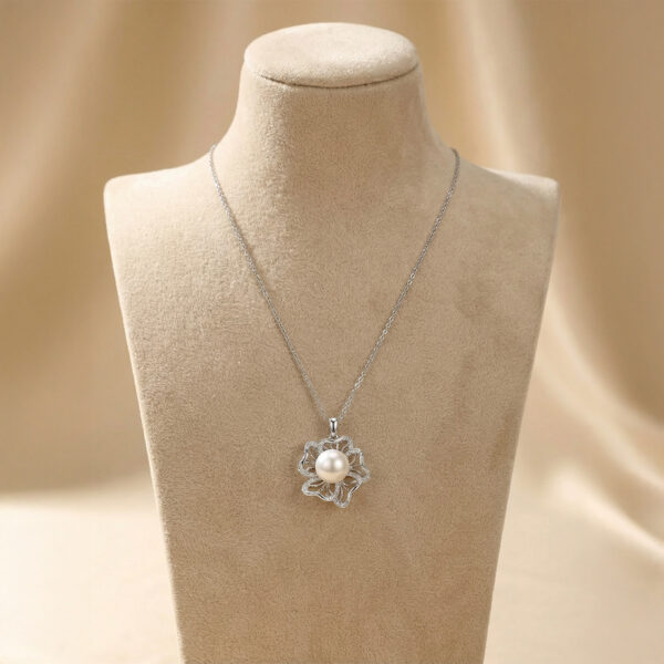 Collar Plateado ZCOC01-103