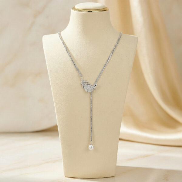 Collar Plateado ZCOC01-130