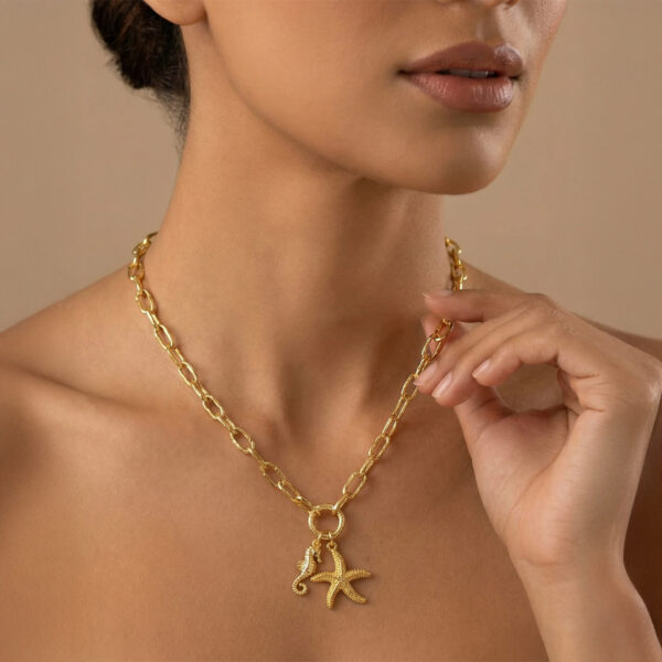 Collar Dorado ZCOC01-72