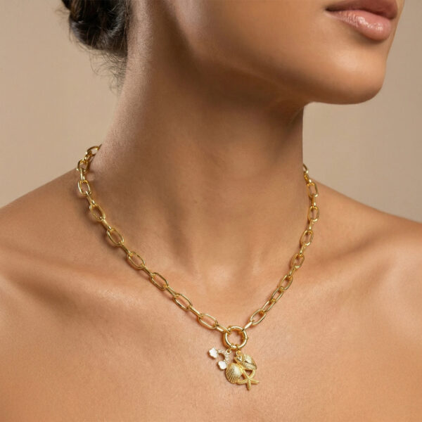 Collar Dorado ZCOC01-74