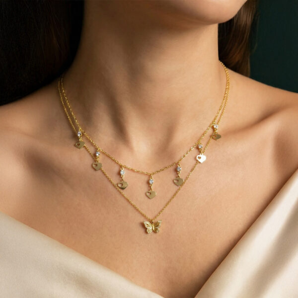 Collar Dorado ZCOC01-84