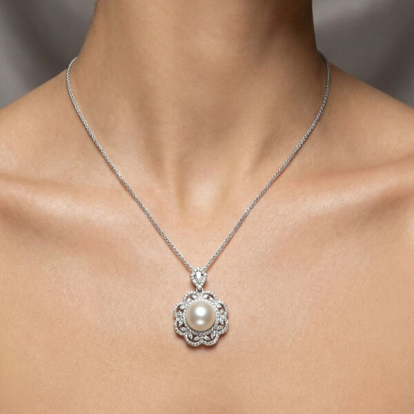 Collar Plateado ZCOC02-01