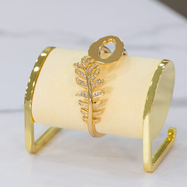 Pulsera Dorada en Rodio ZPUC01-06