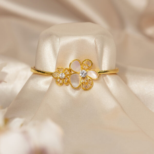 Pulsera Dorada en Rodio ZPUC01-132