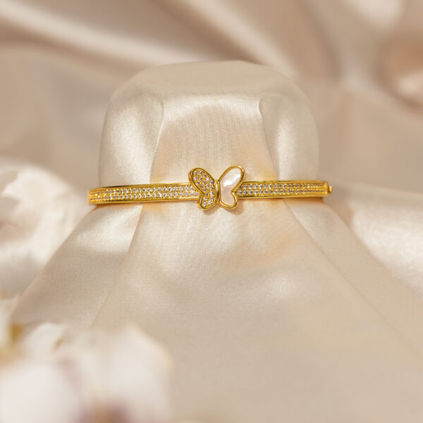 Pulsera Dorada en Rodio ZPUC01-136