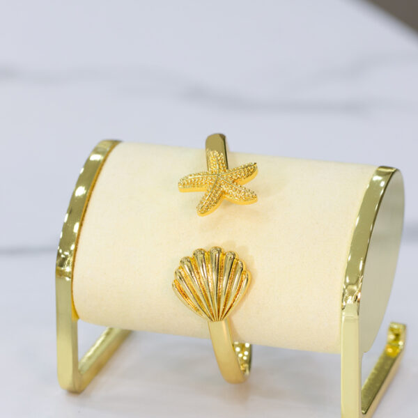 Pulsera Dorada en Rodio ZPUC01-41