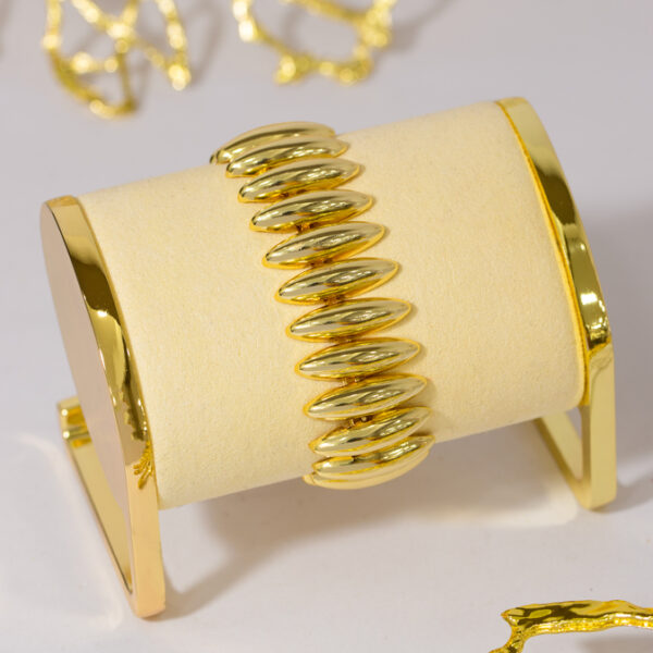 Pulsera Dorada en Rodio ZPUC01-44