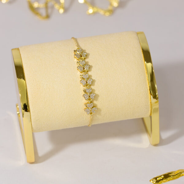 Pulsera Dorada en Rodio ZPUC01-96