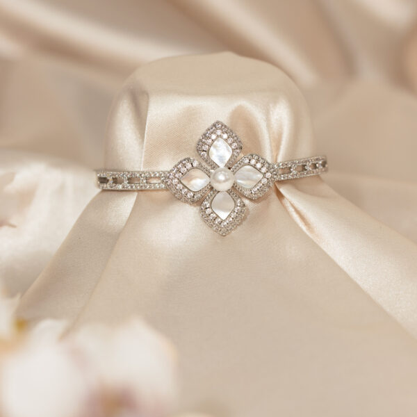 Pulsera Plateado en Rodio ZPUC02-04