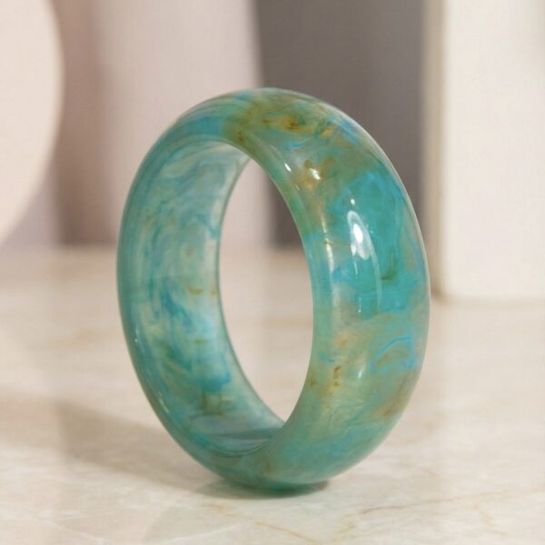 Pulsera Turquesa en Resina ZPUC03-53