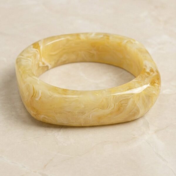 Pulsera Amarillo en Resina ZPUC03-57